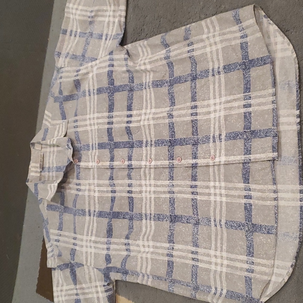 Men's retro Brittania Large button down shirt